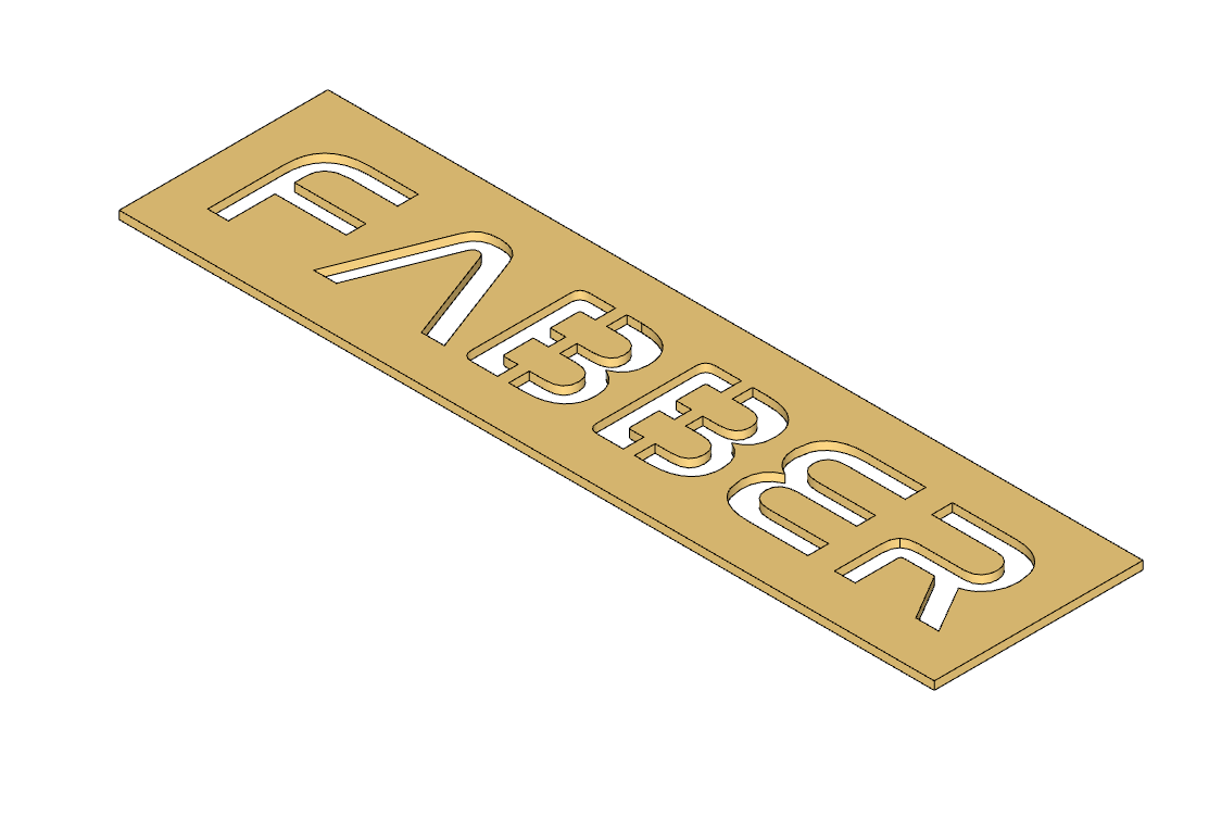 Fabber Logo Cutout